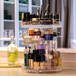 360  Rotating Makeup Organizer