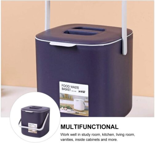 Kitchen Wet Dry Food Waste Bin - Image 3