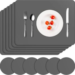 Double Layered Double Color Table Mats