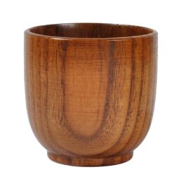 Tiny Store Mini Wooden Cup Handmade Natural Wood Mug