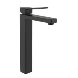 High Basin Mixer Black