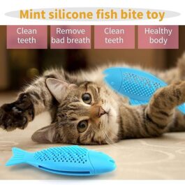 Fish Shape Cat Toothbrush