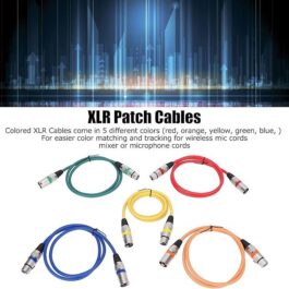 XLR Male to Female Microphone Cable