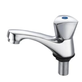 Nerea Basin mixer single tap slow open catridge