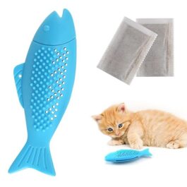 Fish Shape Cat Toothbrush