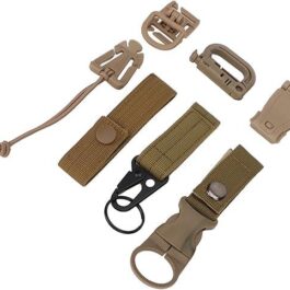 Molle Accessories Accessories 30 Pieces Buckle Carabiner Backpack Elephant Nylon Buckle for Outdoor Water Bottle Hanging Buckle Leather Buckle Backpack Nylon Buckles