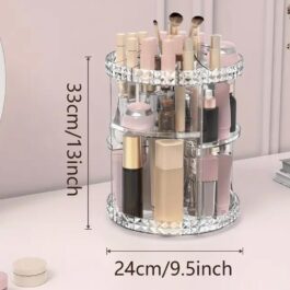 360  Rotating Makeup Organizer