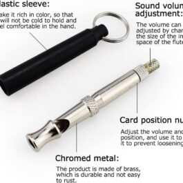 Dog Training Whistle Flute Ultrasonic High Pitch