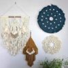 Macrame Cord 100% Macrame Natural Soft Cotton Rope,3 Strand Twisted Cotton Cord for Craft&Handmade Plant Hanger Wall Hanging - Image 4