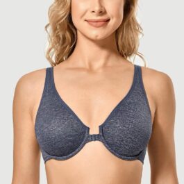 DELIMIRA Women’s Front Closure Bra