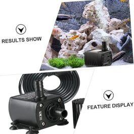 Brushless Water Pump Mini Fountain Pump Desktop Water Pump Mini Water Pump Bottom Pumping Tabletop Fountain Pump Mini Electric Fountain Water Pump Fish Tank Submersible Pump