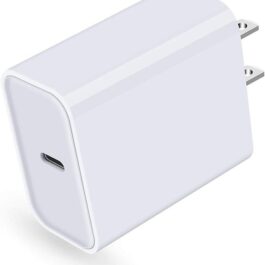 USB C Wall Charger, 18W PD 3.0 Fast Charger Plug Box Power Adapter Type C Charging Block Brick Cube