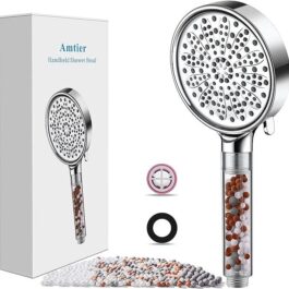 Amtier water-saving shower head