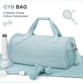 Versatile Small Gym Bag for Sports, Swimming, Workouts, Dance, and Weekend Trips