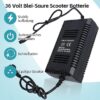 VBESTLIFE 36 V Intelligent Automatic Battery Charger, Lead Battery Charger, Digital Display for Electric Bicycle/Car - Image 2