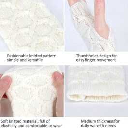 BLURBE Fingerless Gloves