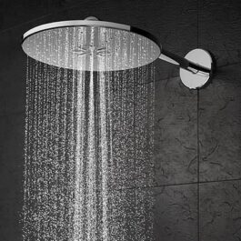 Everpwr Water Saving Shower Head, High Pressure Hand Shower, Economy Shower Head with Filter & Stop Function, Rain Shower Head, Shower Head with 5 Jet Types