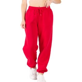 Women's Oversize Fleece Lounge Sweat Jogger Pants