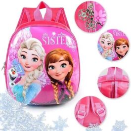 Frozen Backpack, Girls’ Frozen Backpack, Frozen Backpack, School Bag, Primary Nursery for Travel, Leisure