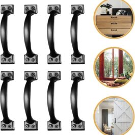 Door Handle Drawer Handles Interior Door Handles Sliding Barn Door Hardware Handles Dresser Door Vintage Iron Set Table