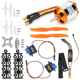 RC Aircraft Motor Motor Esc Servo Propeller Light Weight Throttle Calibration Model Toys Remote Control