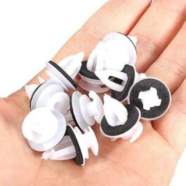 Bostar Set of 50 Sealed Door Panel Clips with Ring for Car