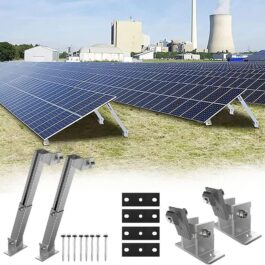 Raised Solar Panel Bracket, Solar Panel Mount Tilt Brackets for Roof, Mobile Home