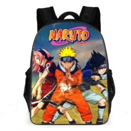 Anime Naruto School Bag, Kids 3D Cute Design, Anime Figure, Backpack Boy, Elementary School Student, Kindergarten