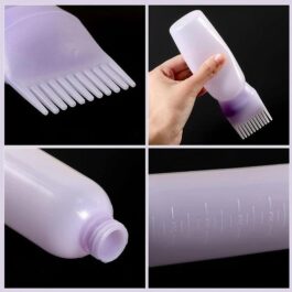 Comb applicator bottle