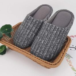 ofoot Womens Cotton Washable Summer House Slippers