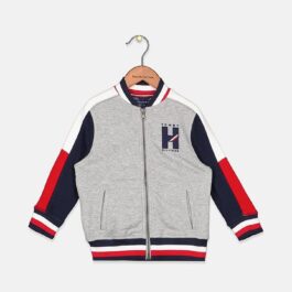 Tommy Hilfiger Toddlers Boy Long Sleeve Baseball Jacket