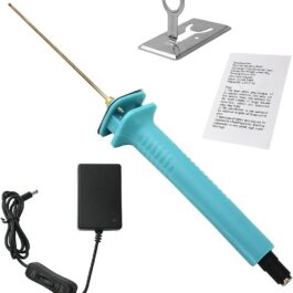 Electric Hot Wire Foam Cutter Pen, 10CM Cutting Length, 18W Power, Includes Stand and Adapter