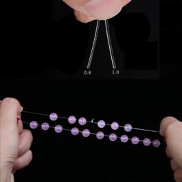 Clear Crystal Strong Stretchy Elastic String Transparent Beading Line Perfect for Bracelet Beading Making