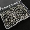 Piercing Kit Body Piercing Surgical Steel Belly Button, Tongue, Eyebrow, , Lip, Nose Tapers Plugs Gauges Set - Image 3