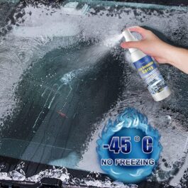 Car De-Icer Spray, Suitable for Windows, Mirrors, Car, Windshield