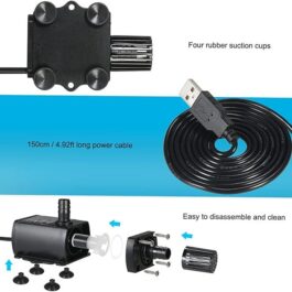 Decdeal Submersible Water Pump