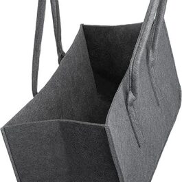 Brandsseller Practical Felt Shopping Bag Shopping Bag Leisure Bag Storage Container