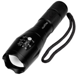 Bright Flashlight Strong Light Focus LED