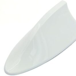 uxcell Universal Shark Fin Roof Shape AM FM Radio Antenna Grey