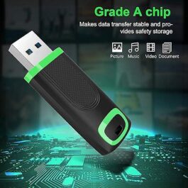 KEXIN USB Stick 128GB USB 3.0 Flash Drive Cap Design