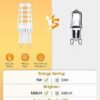 Cnkeeo Ampoule LED G9, 6PCS, - Image 2