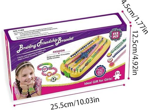 Friendship Bracelets Making Kit for Girls - Image 3