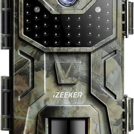 iZEEKER Trail Camera 32MP 1080P, Trail Cameras with 940nm No Glow Infrared LEDs