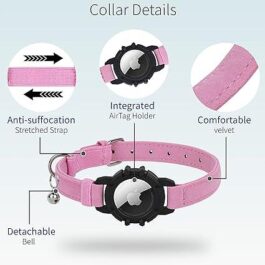 FEEYAR AirTag Cat Collar