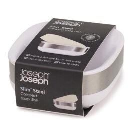 Joseph Slim Stainless-Steel Compact Soap Dish