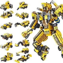 PANLOS 573 PCS Robot Building Toys