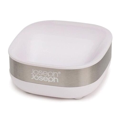 Joseph Slim Stainless-Steel Compact Soap Dish - Image 3