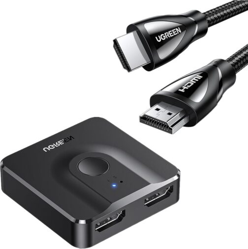 UGREEN HDMI Switch 4K@60Hz, Bi-Directional HDMI Switcher 2 in 1 - Image 2