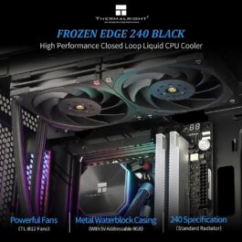 Thermalright Frozen Edge 240 Black Liquid CPU Water Cooler