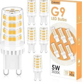 Cnkeeo Ampoule LED G9, 6PCS,